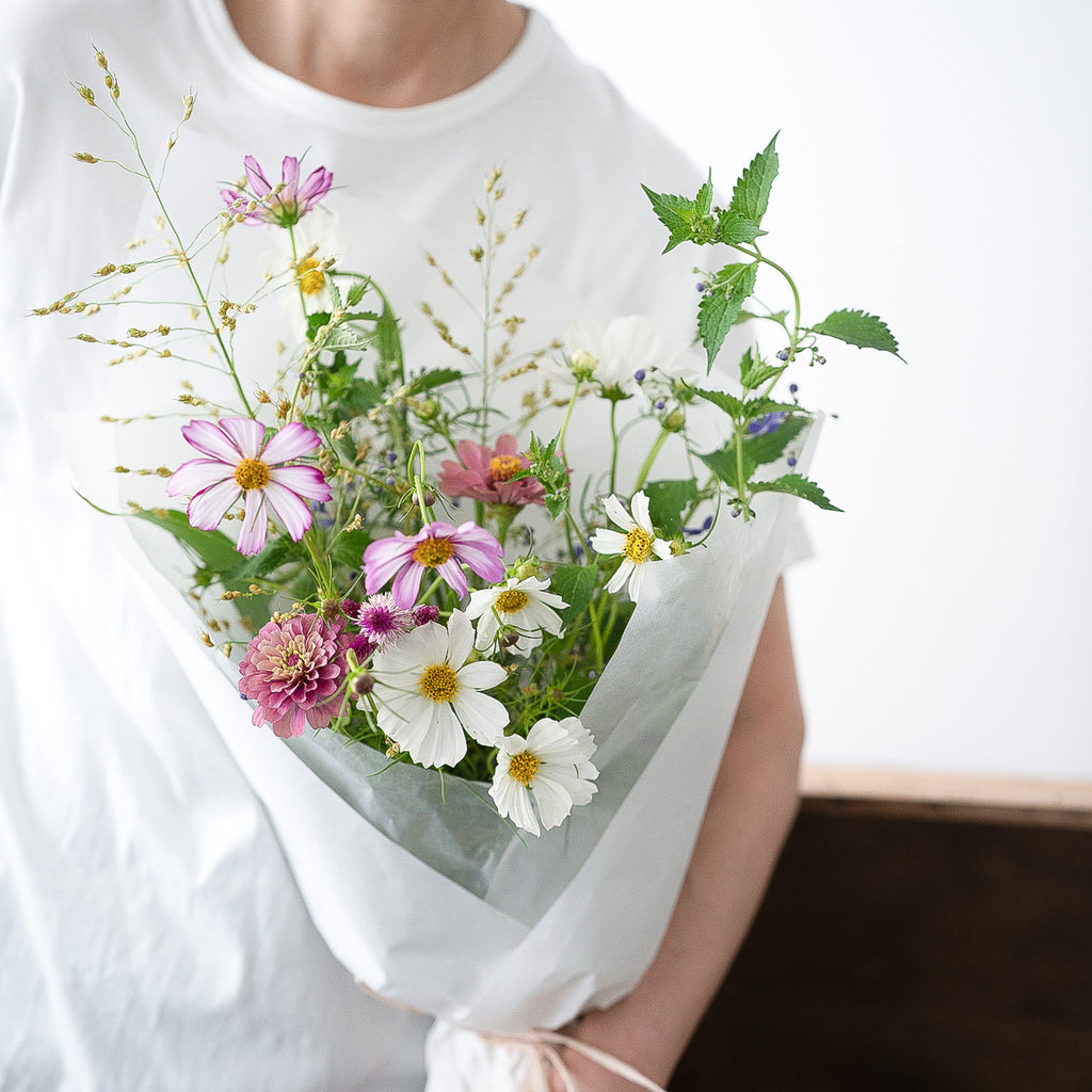 コスモスの花束　〜9月後半まで